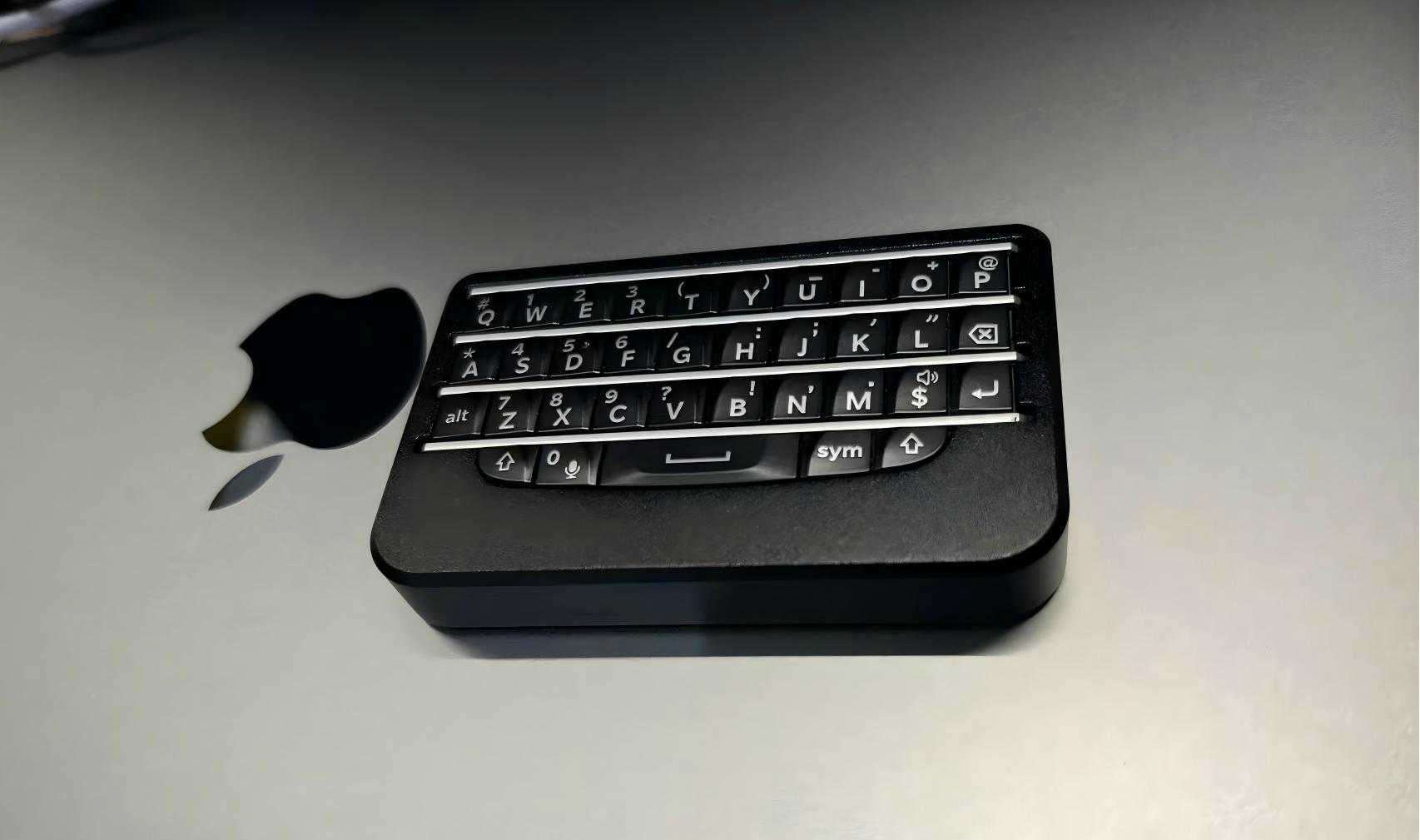 BlackBerry Mini Keyboard ZMK Firmware with Full Key Remapping and NKRO Support